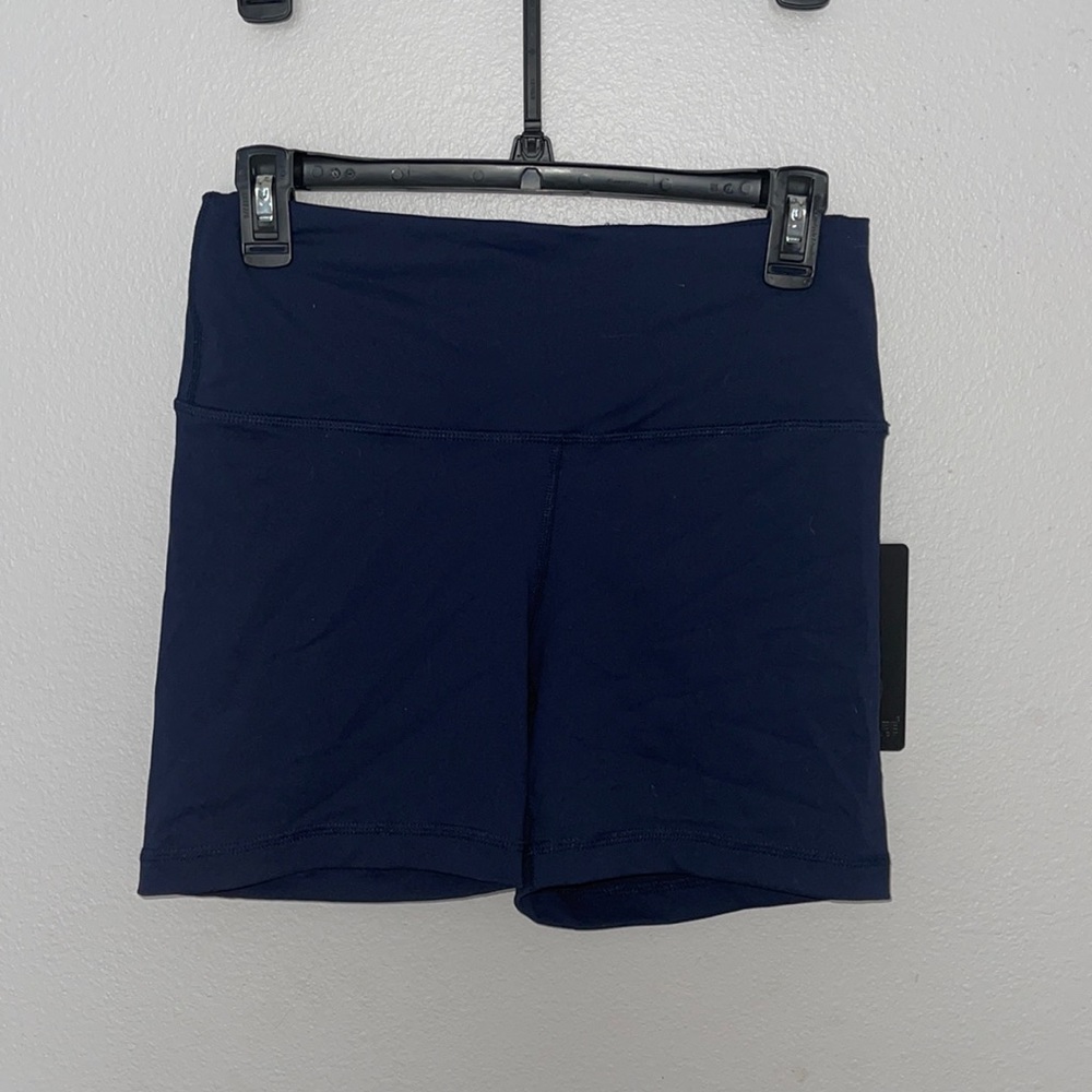 Reflex navy biker shorts